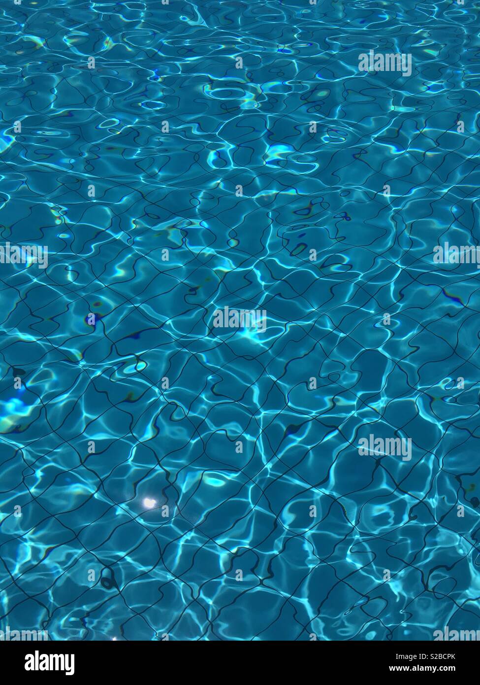 Close up of a pool Stock Photo