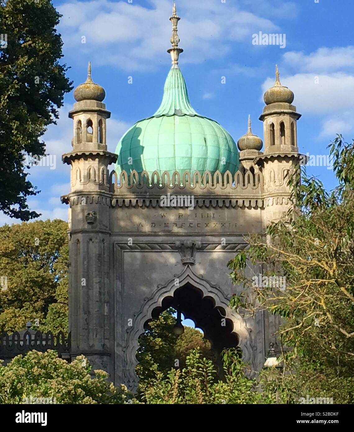 Brighton Pavilion Gardens, North Gate, Brighton Stock Photo Alamy