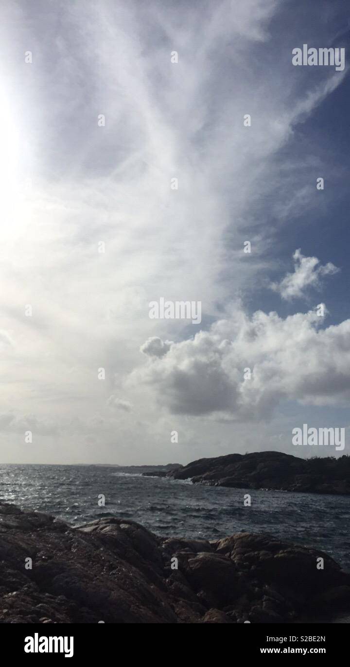 Norway sea - Smartphone Captured Stock Image