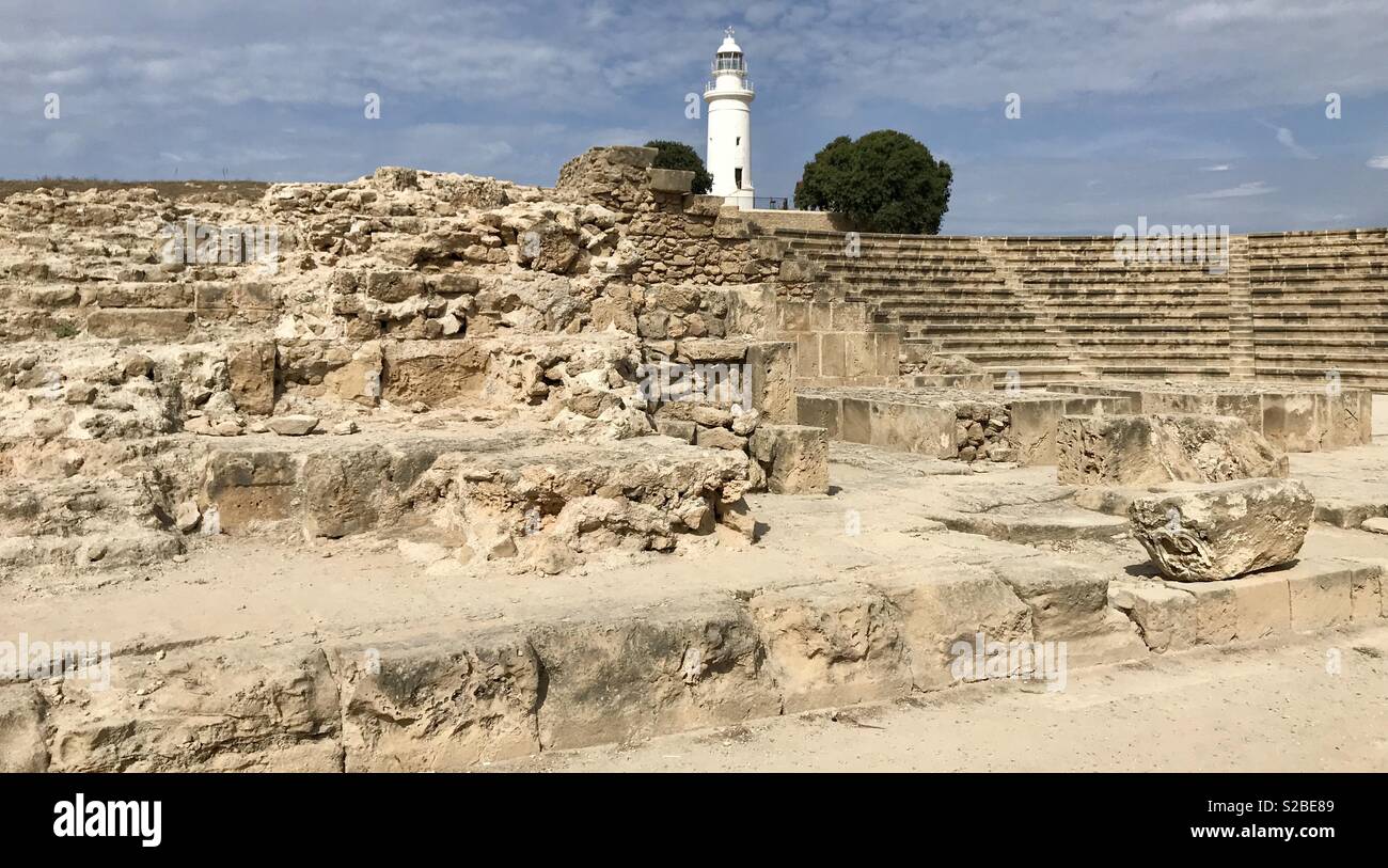 Ruins of roman lighthouse hi-res stock photography and images - Alamy