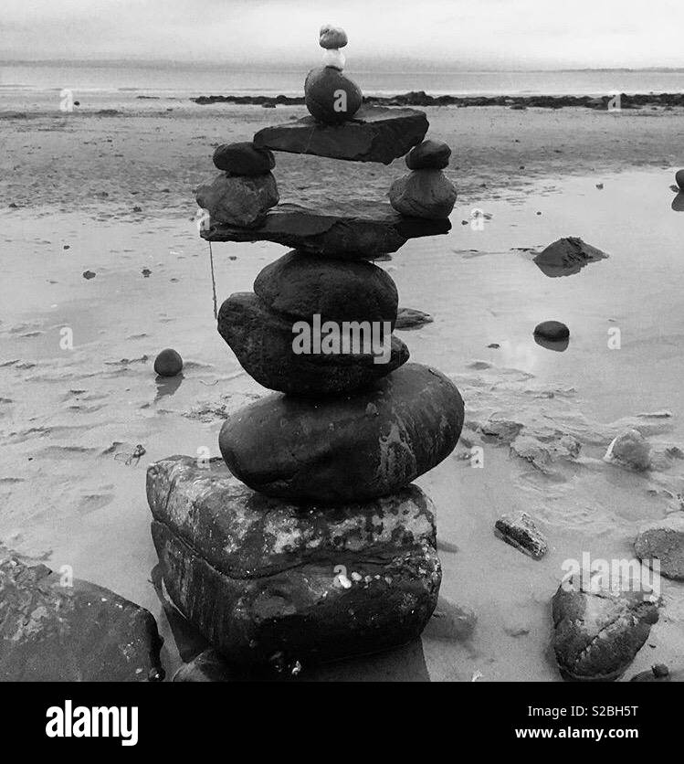 Pebbles beach Black and White Stock Photos & Images - Alamy