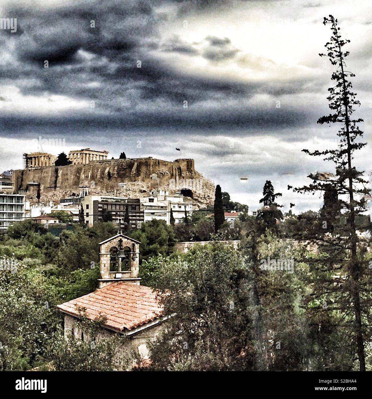 The Acropolis of Athens Stock Photo - Alamy