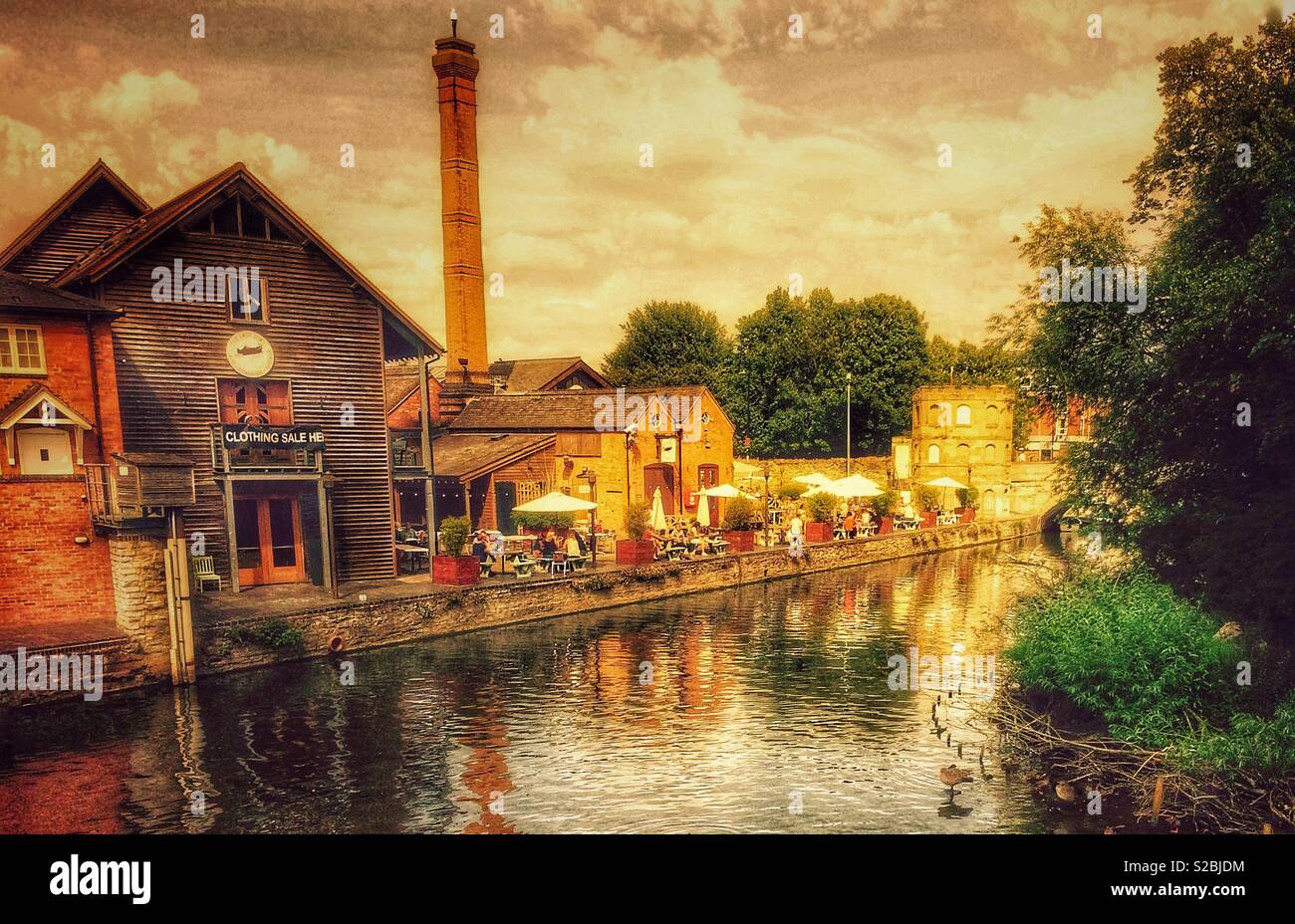 Stratford upon Avon - Smartphone Captured Stock Image
