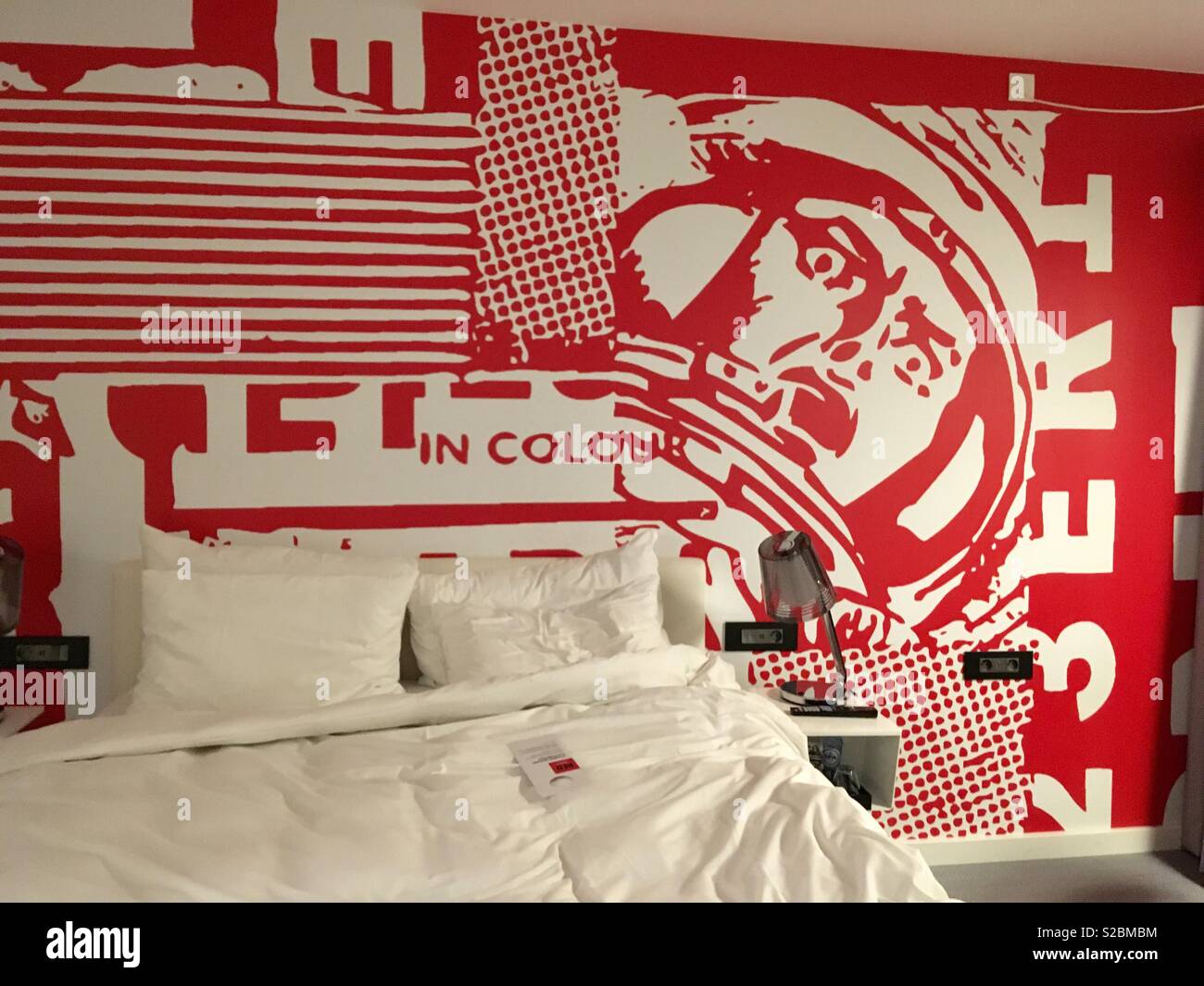 Radisson red hotel in Brussels - Smartphone Captured Stock Image