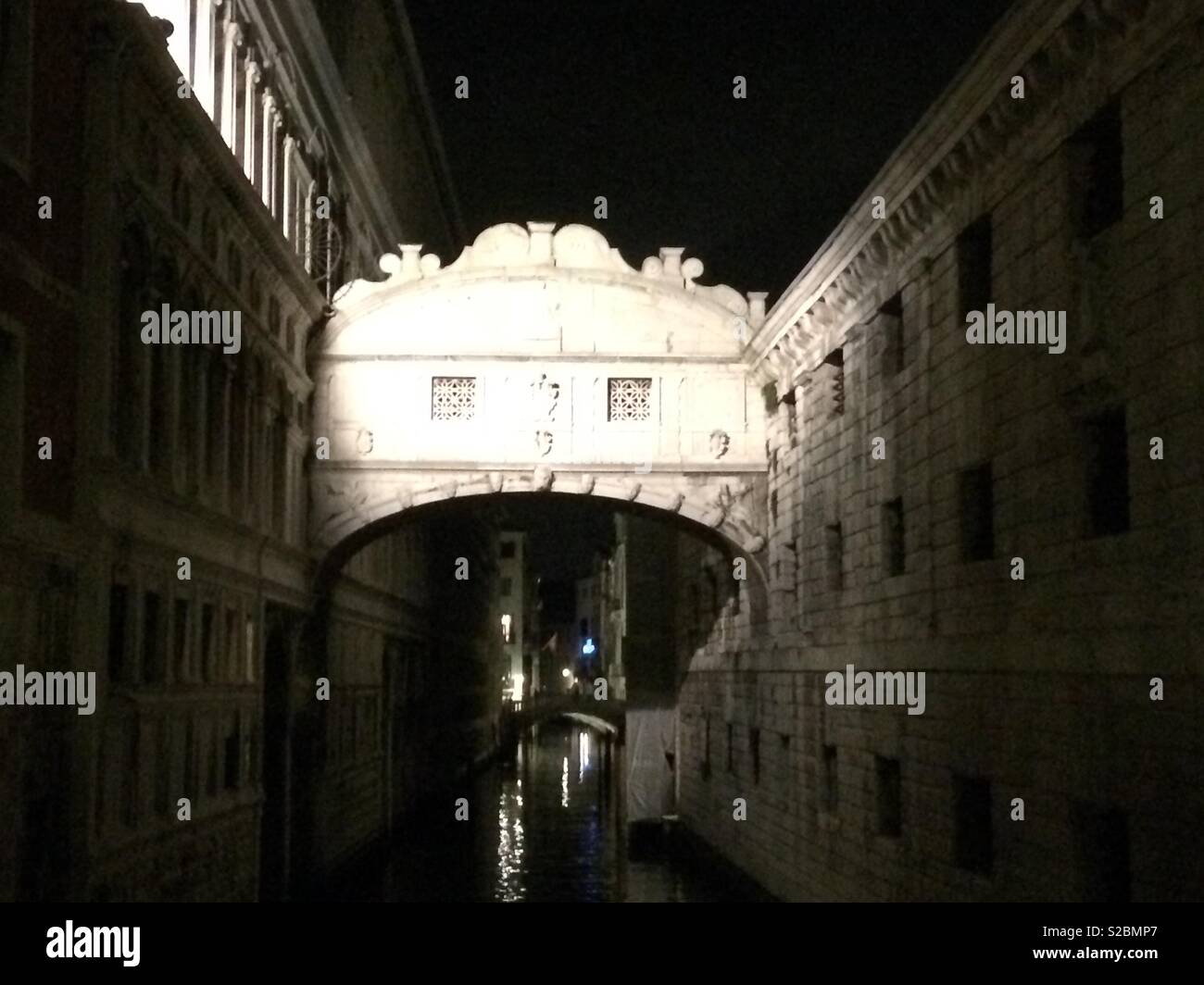 Bridge of Sigh in Venice Stock Photo