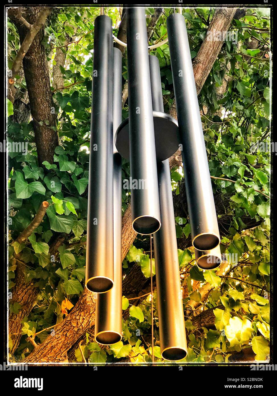 Large wind chimes hires stock photography and images Alamy