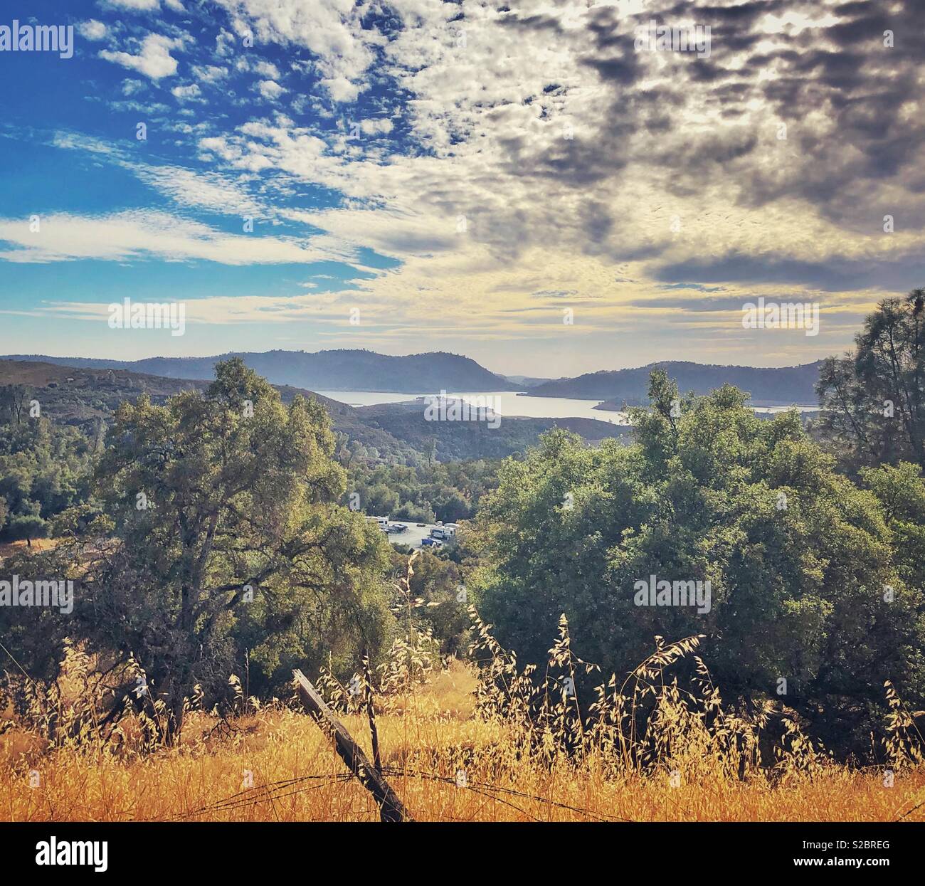 View from Jackass Hill - Smartphone Captured Stock Image