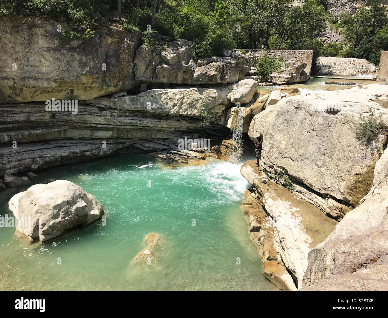 Gorge de Mouge, Provence, France - Smartphone Captured Stock Image