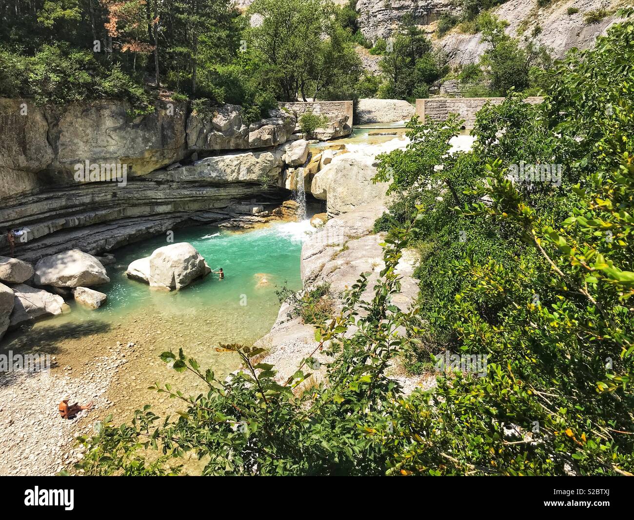 Gorge de Mouge, Provence, France - Smartphone Captured Stock Image