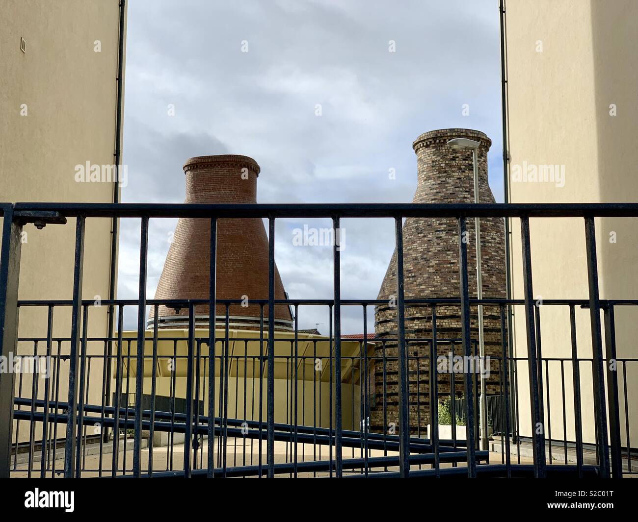 Chimneys near Portobello beach in Edinburgh Stock Photo Alamy