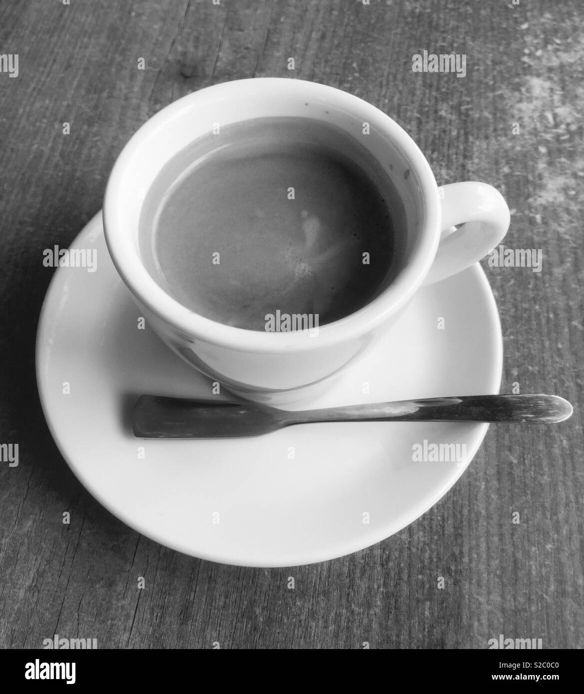 Double espresso - Smartphone Captured Stock Image