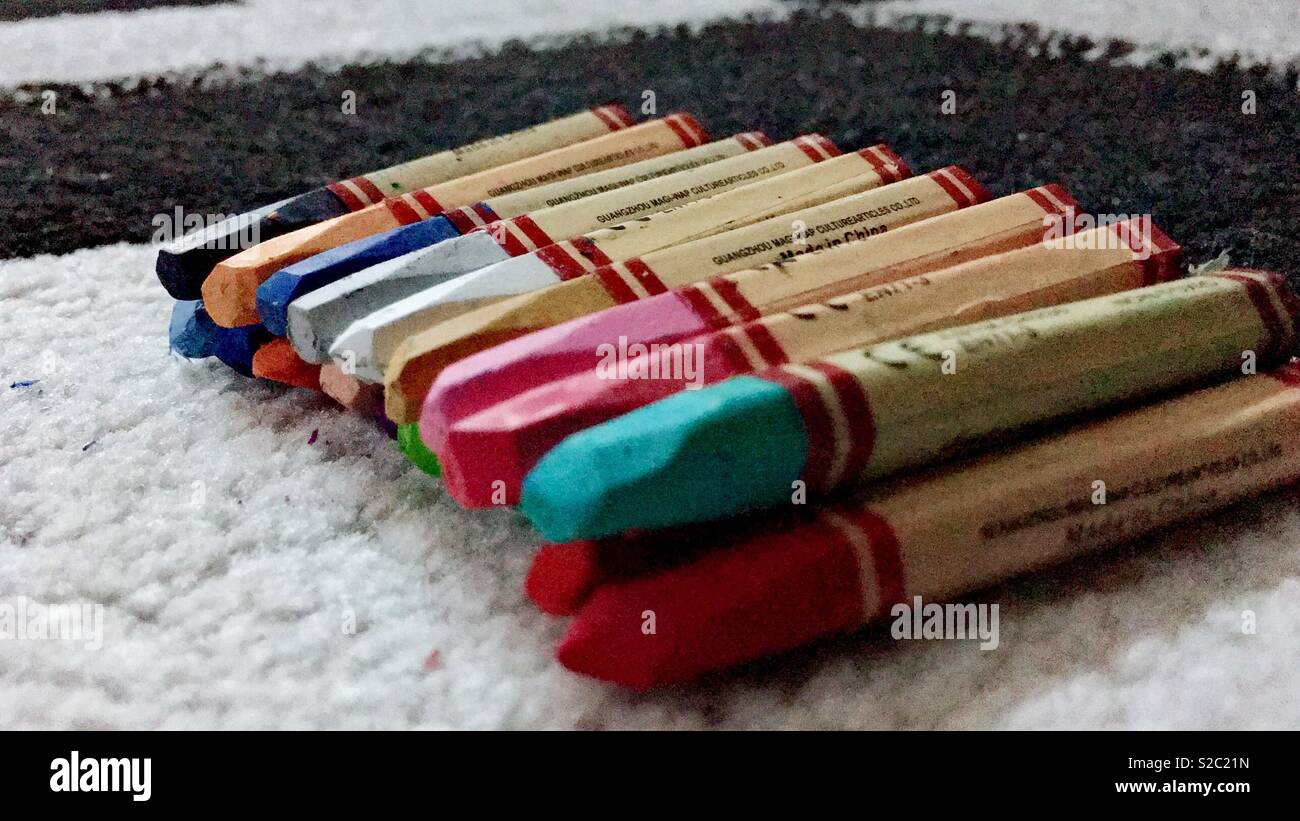 Oil pastel hi-res stock photography and images - Alamy