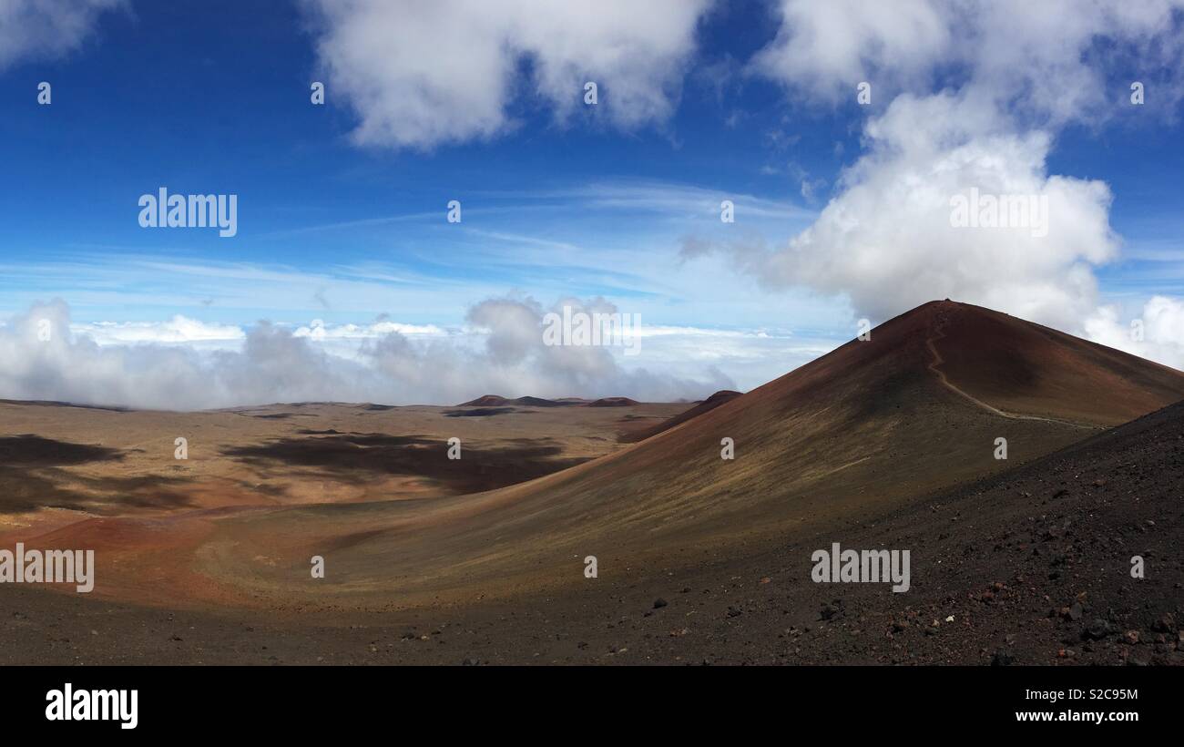 Mauna Kea summit Stock Photo Alamy