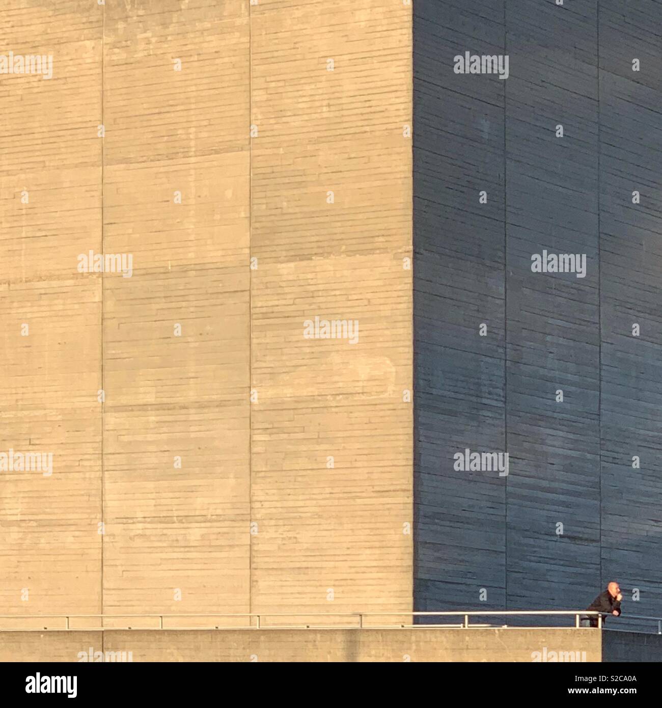 National Theatre, London - Smartphone Captured Stock Image