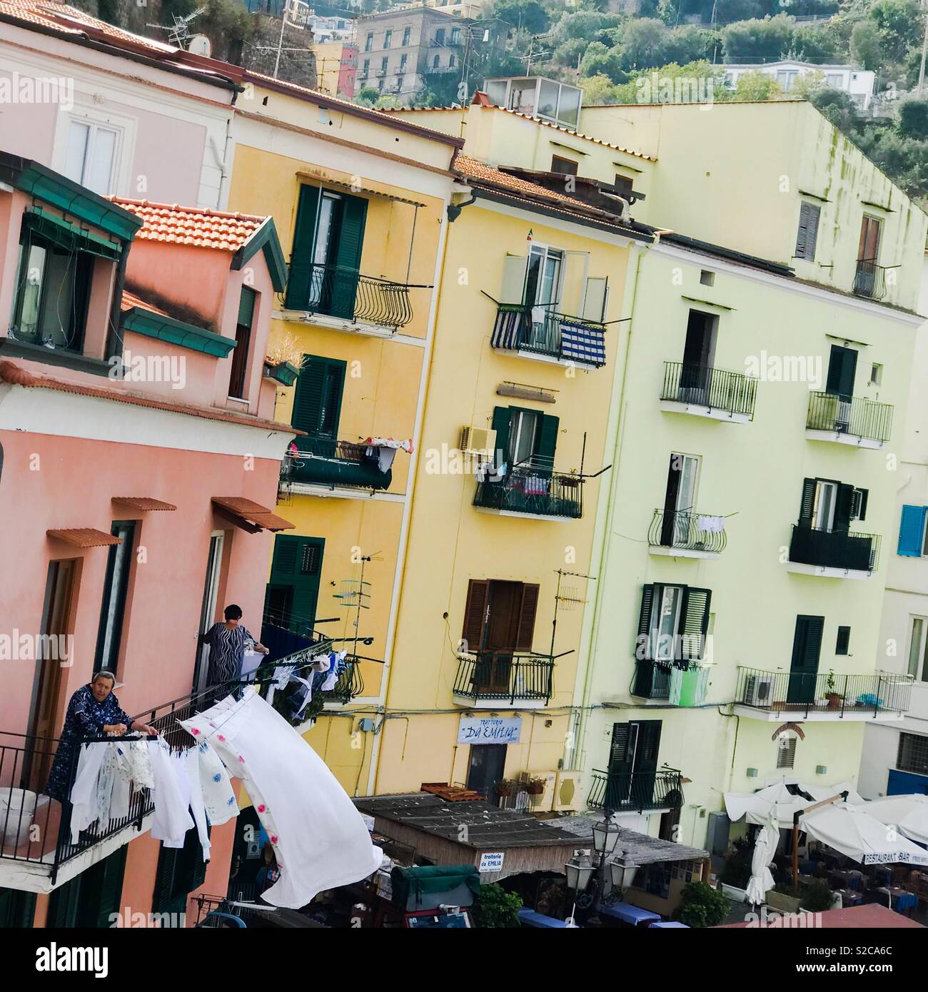 Marina grande, Sorrento, Italy - Smartphone Captured Stock Image