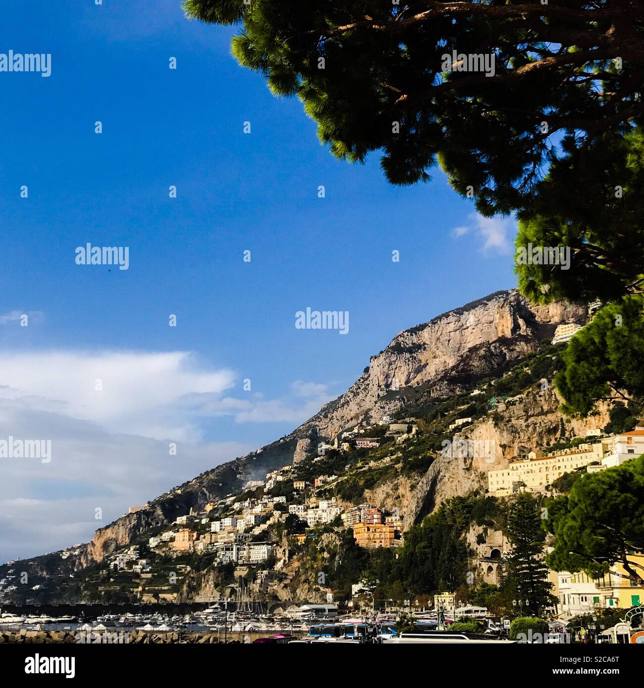 Amalfi, Italy - Smartphone Captured Stock Image