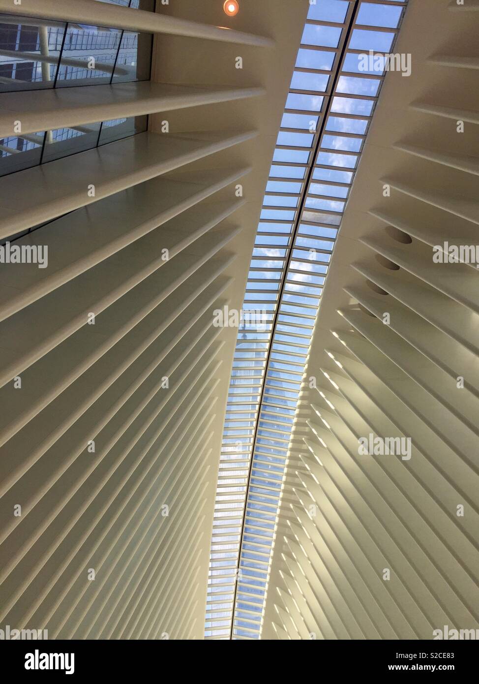 Oculus ceiling Stock Photo