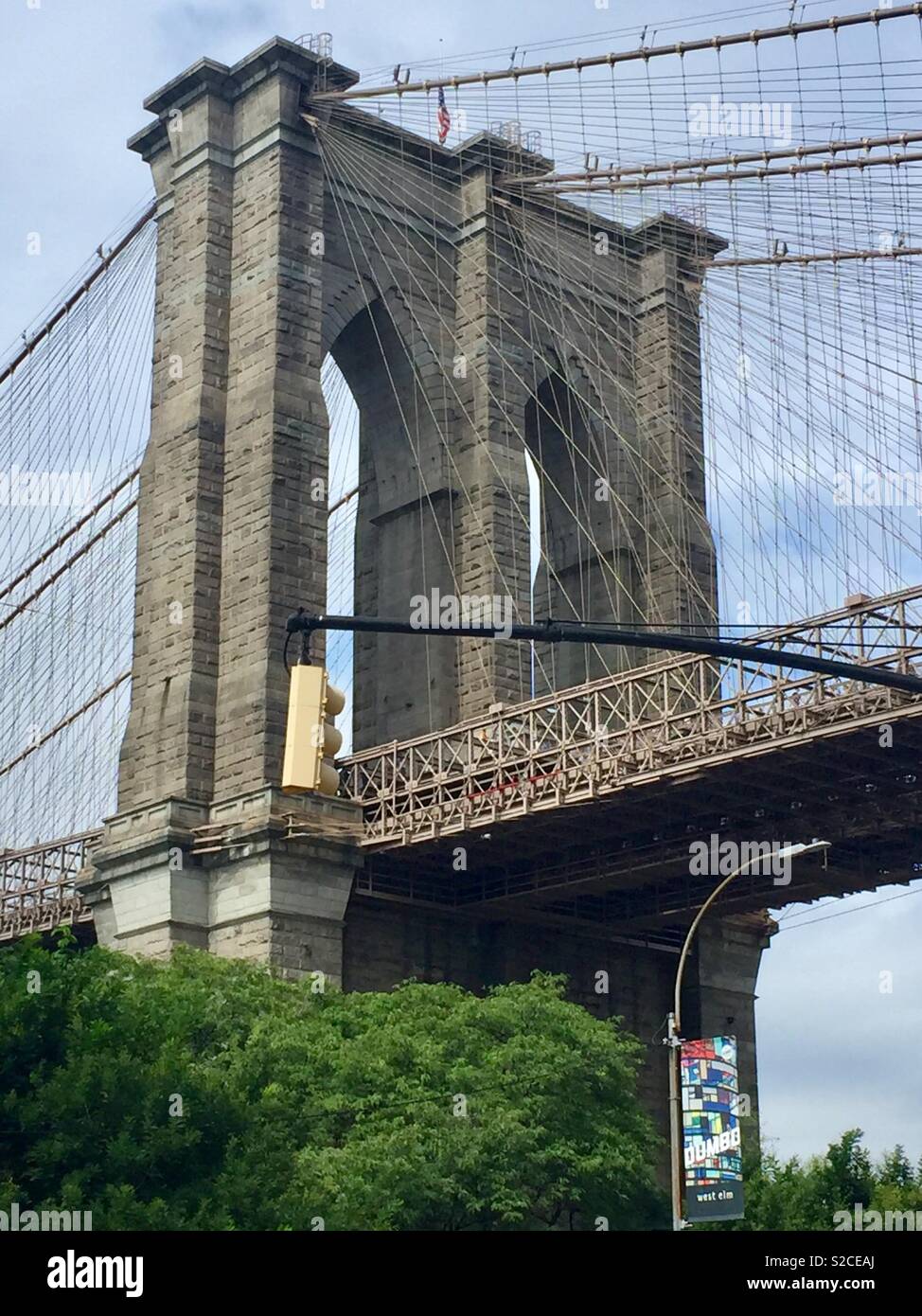 Brooklyn Bridge, NewYork Stock Photo