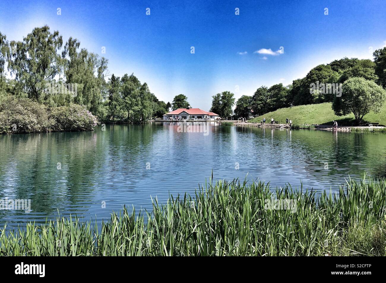 Rouken Glen Stock Photo Alamy