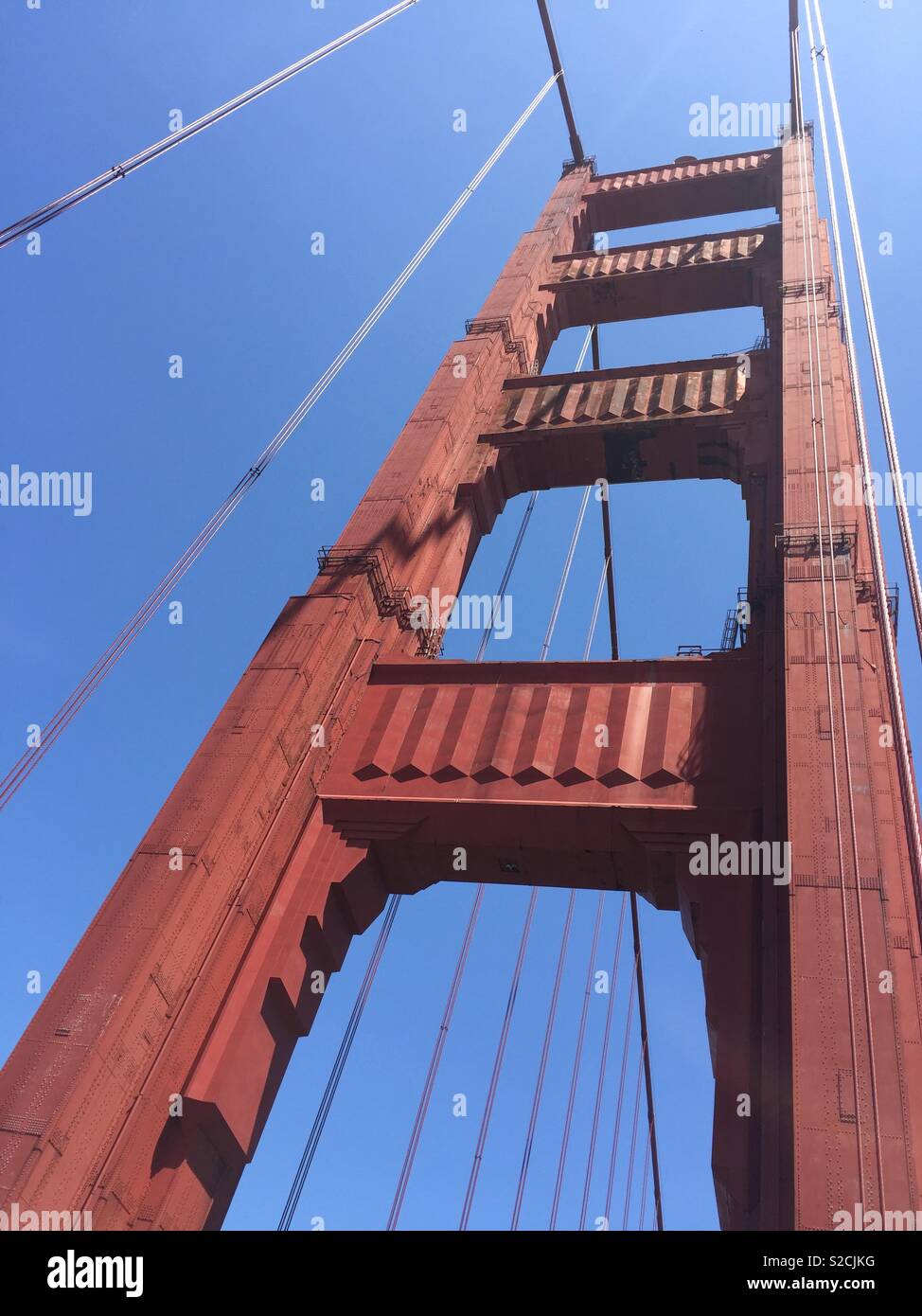 Golden Gate suspension bridge Stock Photo Alamy
