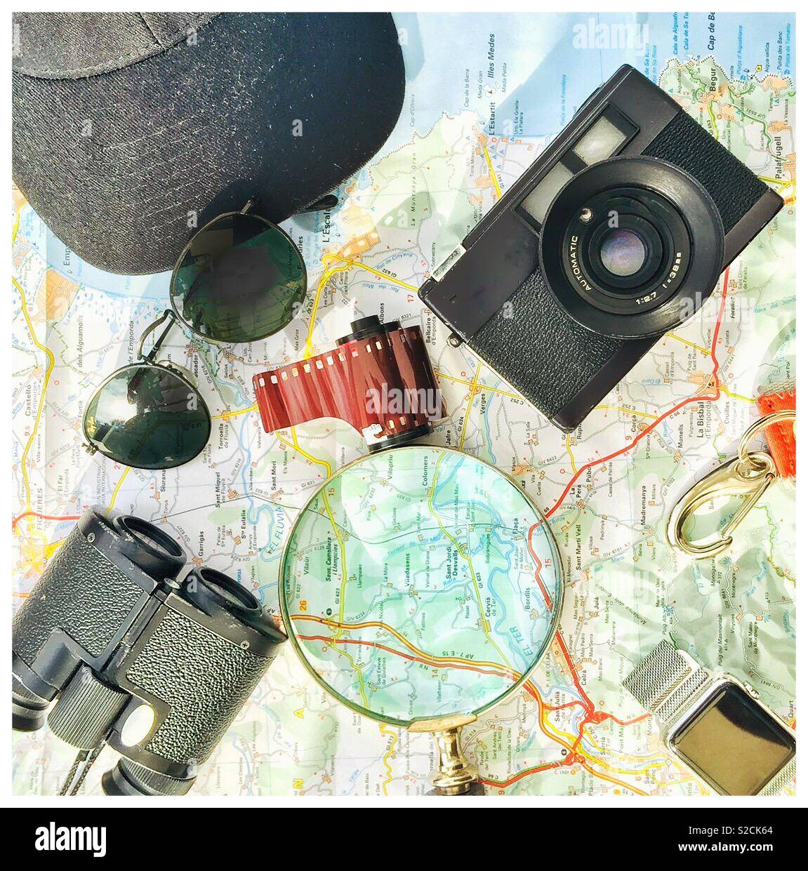 Holiday plans. - Smartphone Captured Stock Image