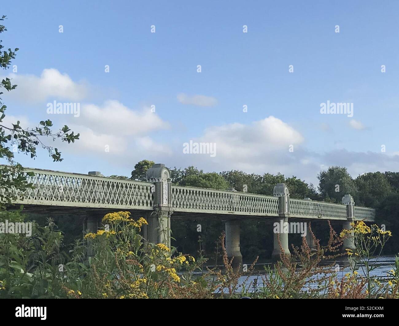 Bridge across The Thames Stock Photo Alamy