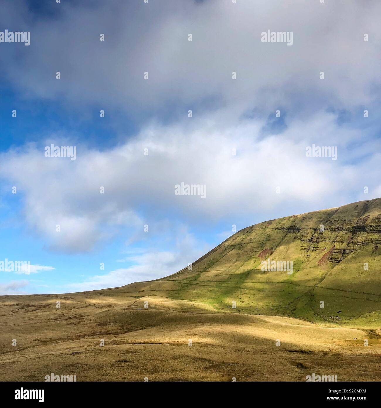 The Black Mountains Stock Photo Alamy