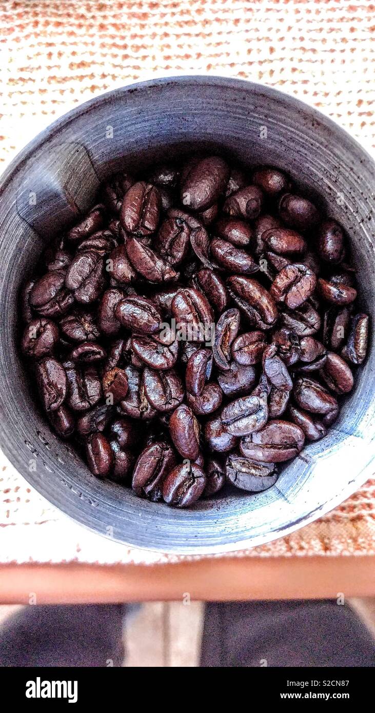 Coffee beans before grinding Stock Photo Alamy