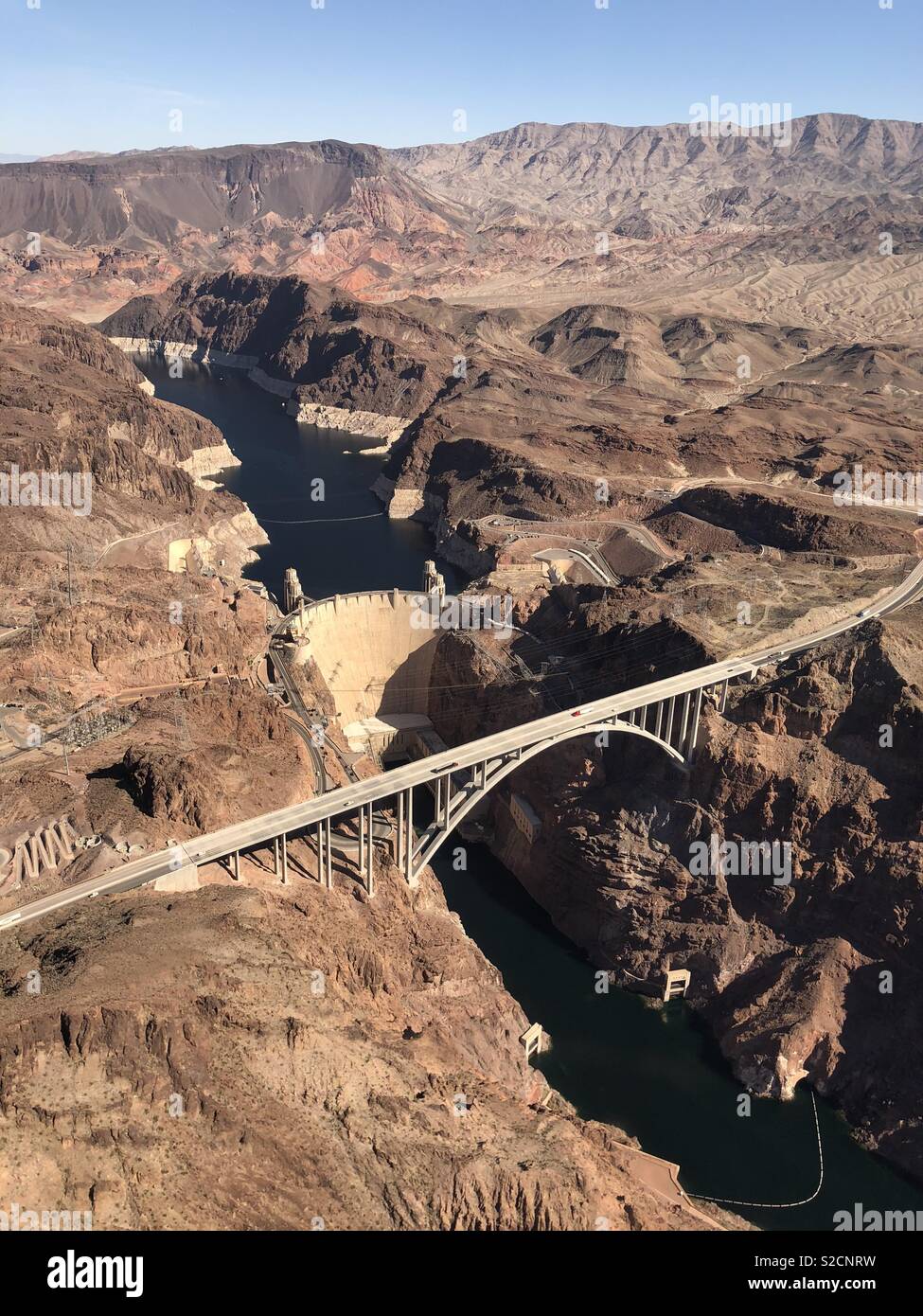New bypass over hoover dam Stock Photo