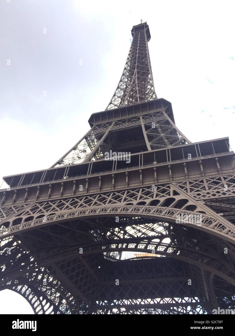La Tour Eiffel / The Eiffel Tower Stock Photo