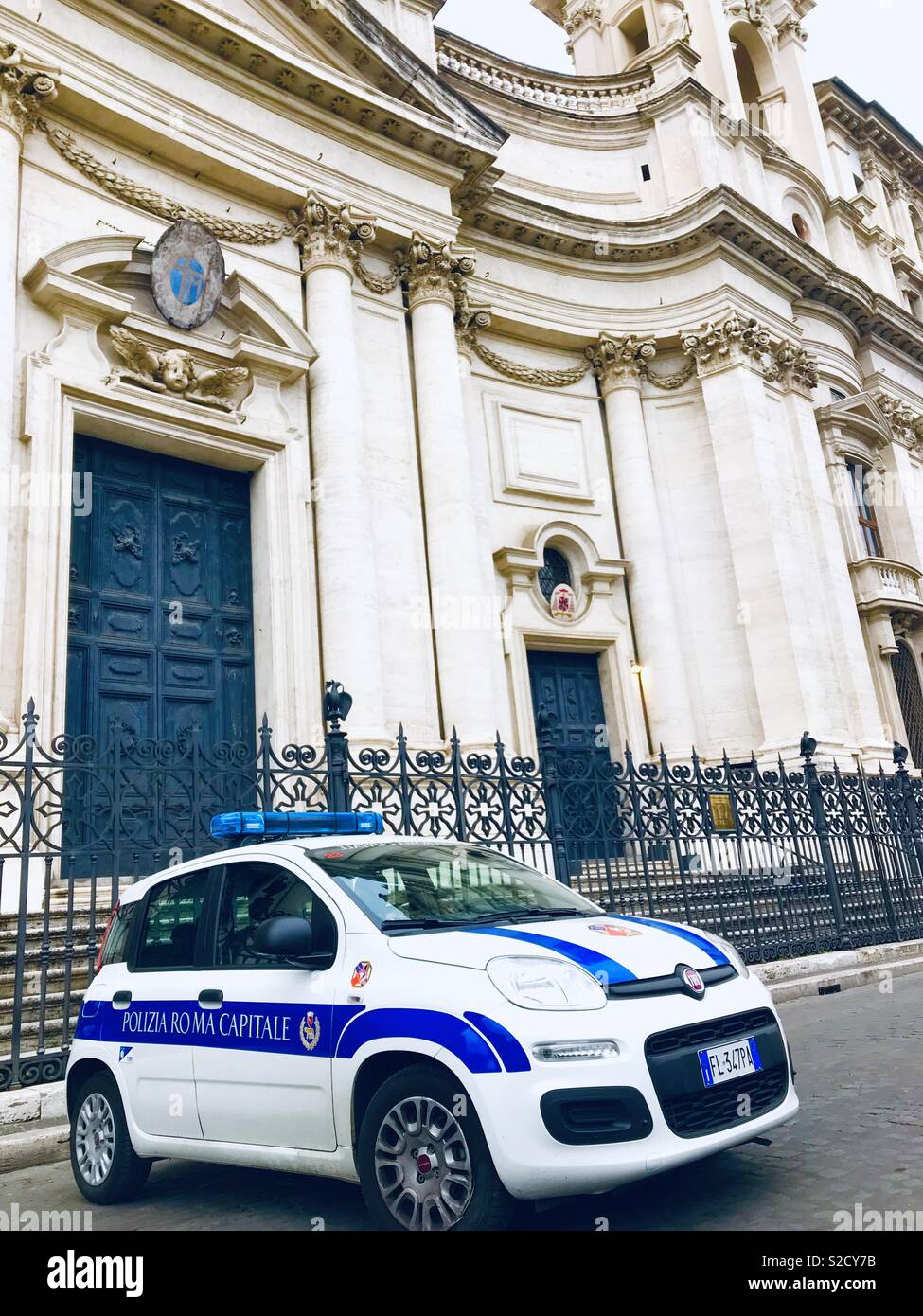 Rome police hi-res stock photography and images - Alamy