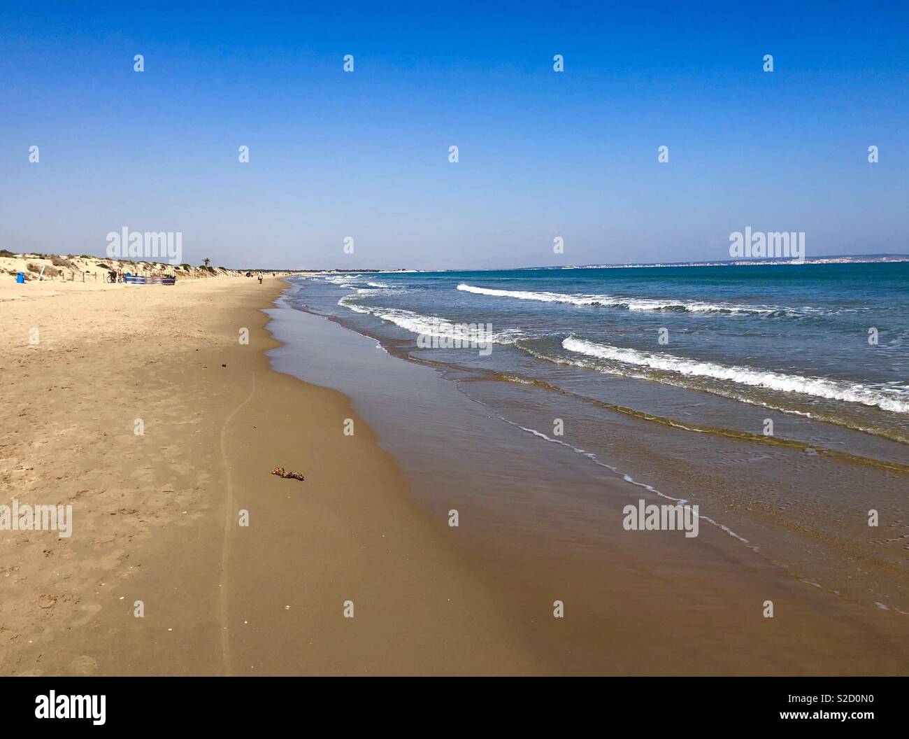 Spanish beach Stock Photo
