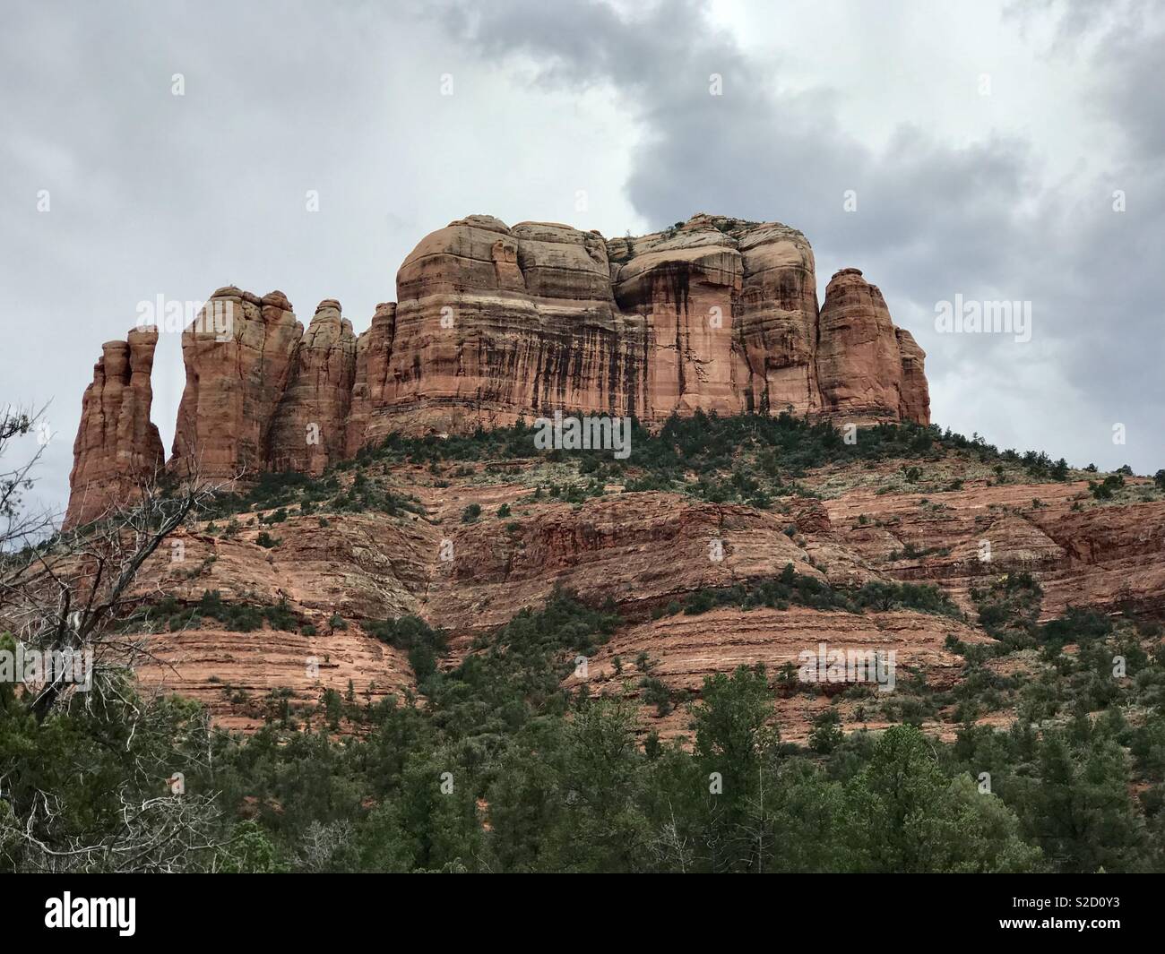 Cathedral Rock Sedona Stock Photo Alamy