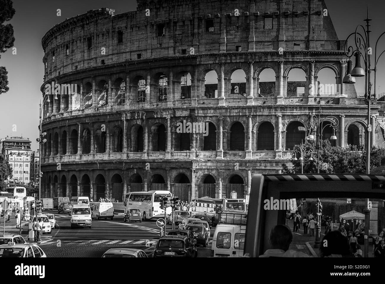 Colliseum in Rome Stock Photo
