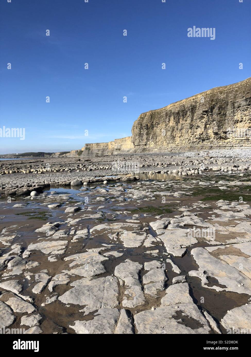 Rocks on a beach Stock Photo