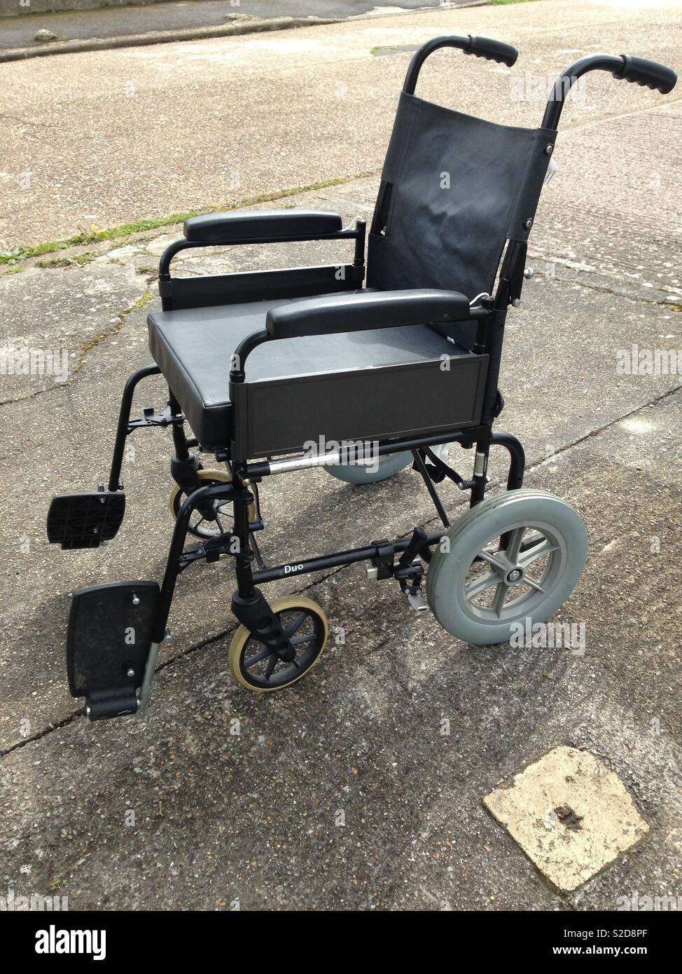 Basic wheelchair Stock Photo