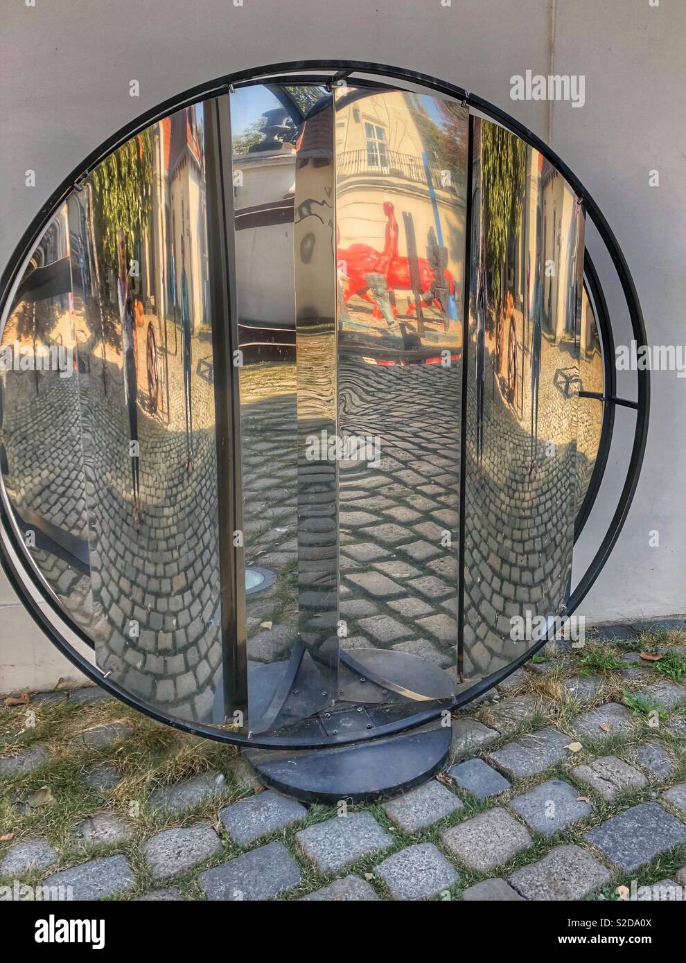 Mirror reflections. - Smartphone Captured Stock Image