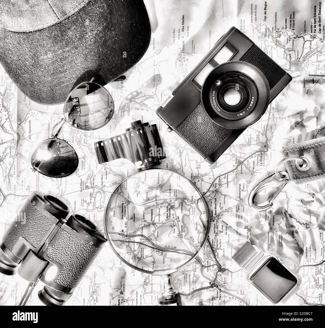 Holiday accessories. - Smartphone Captured Stock Image