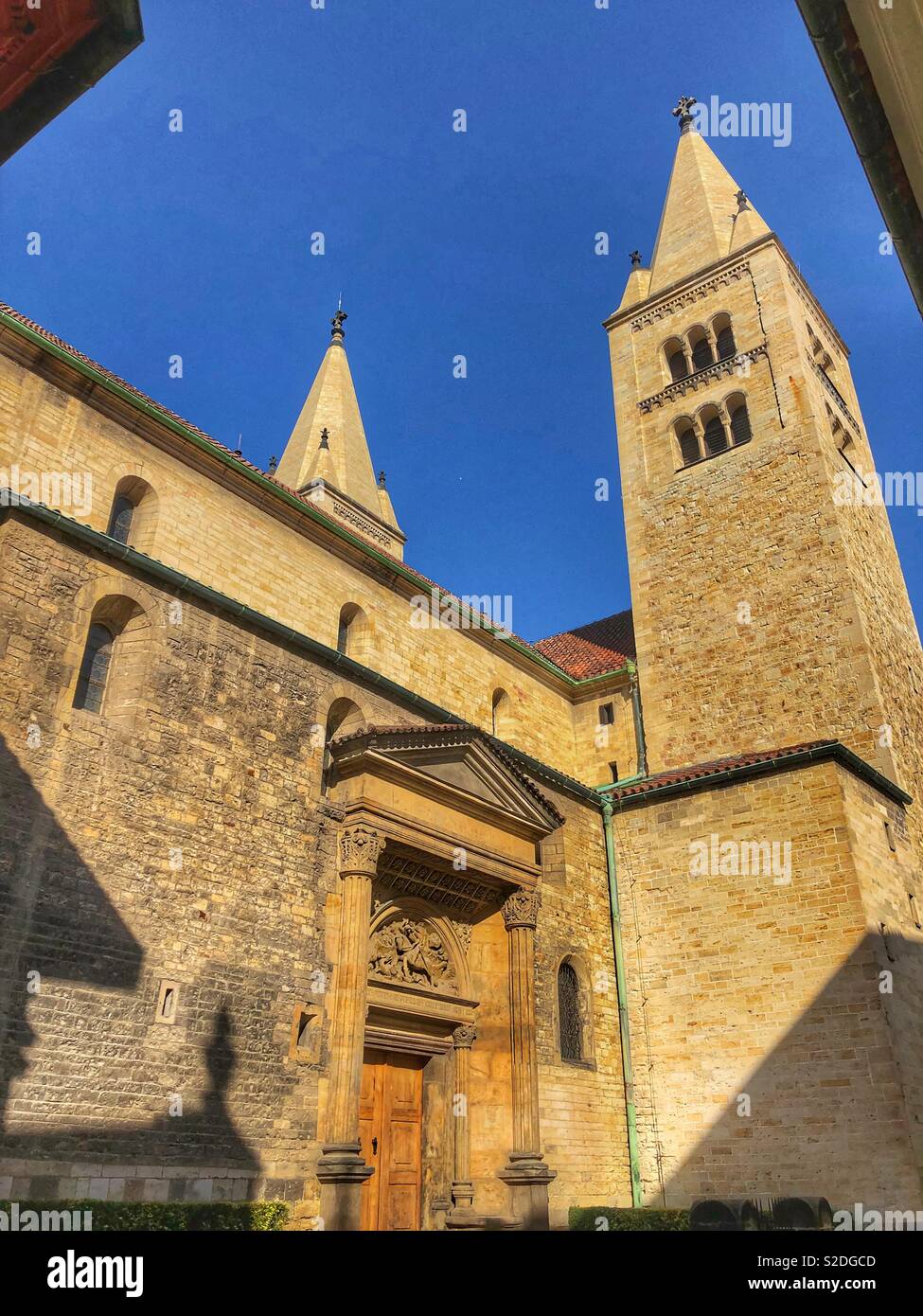 Prague Castle. - Smartphone Captured Stock Image