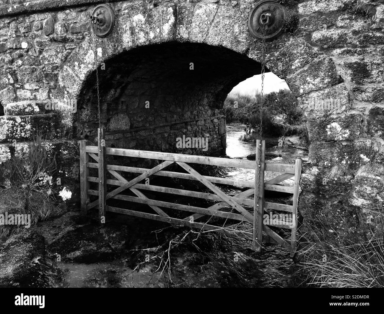 Old bridge ,Dartmoor, Devon, UK Stock Photo Alamy
