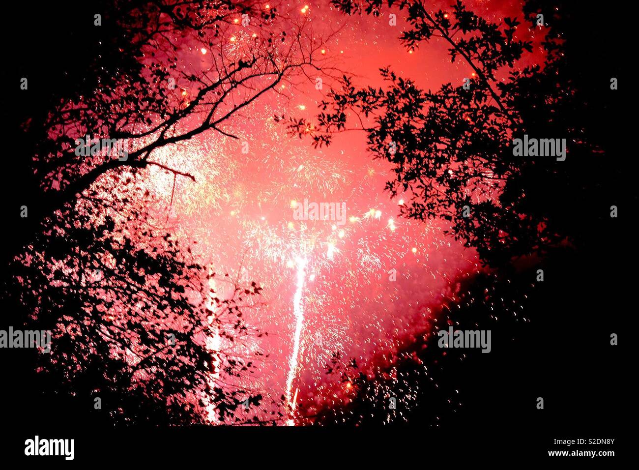 Preston park fireworks, Brighton Stock Photo Alamy