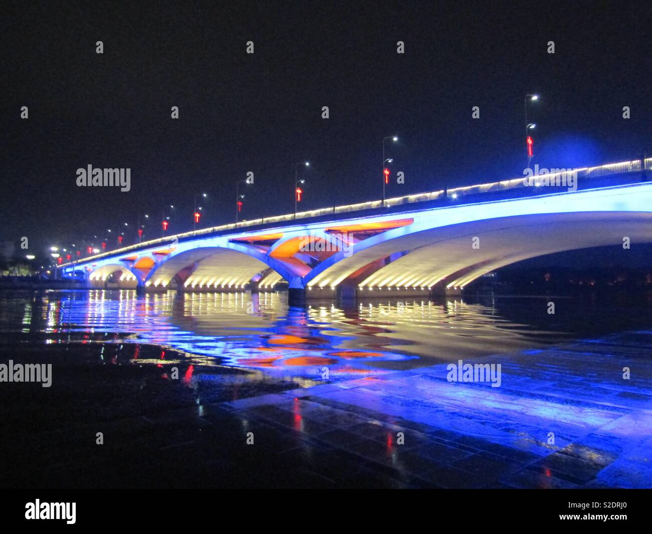 Bridge in Guilin, China Stock Photo