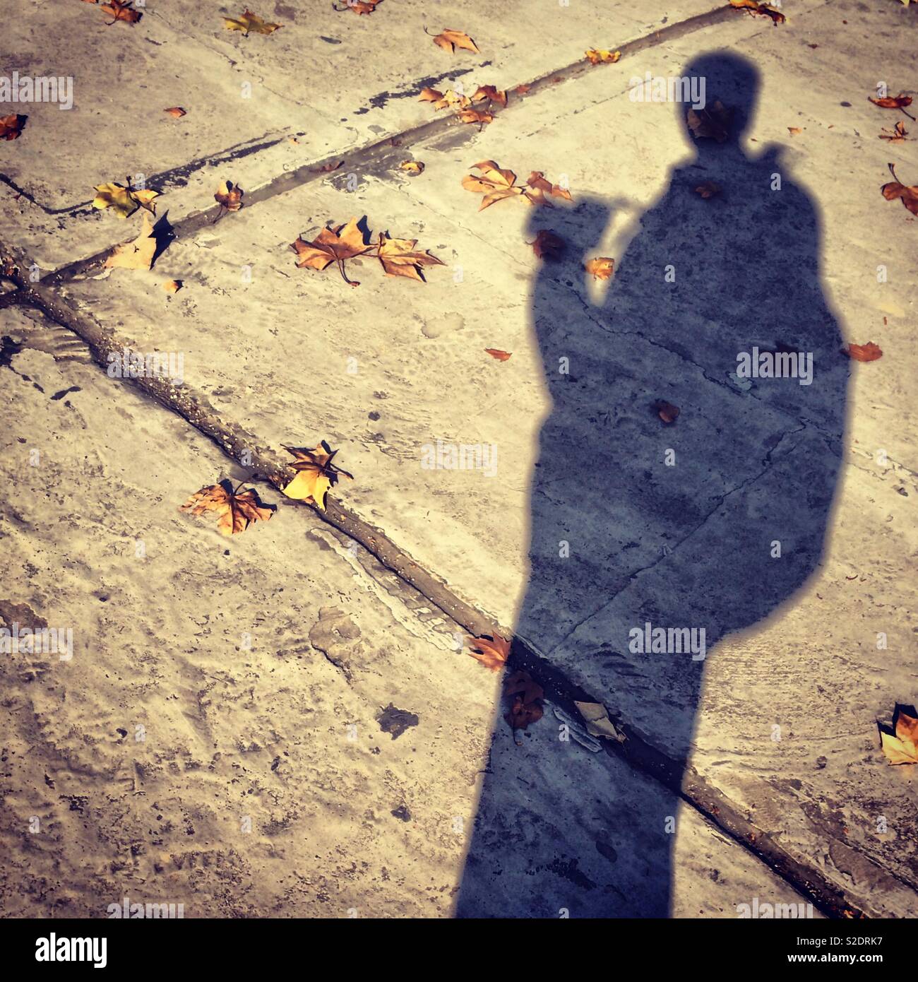 Shadow of the day Stock Photo Alamy