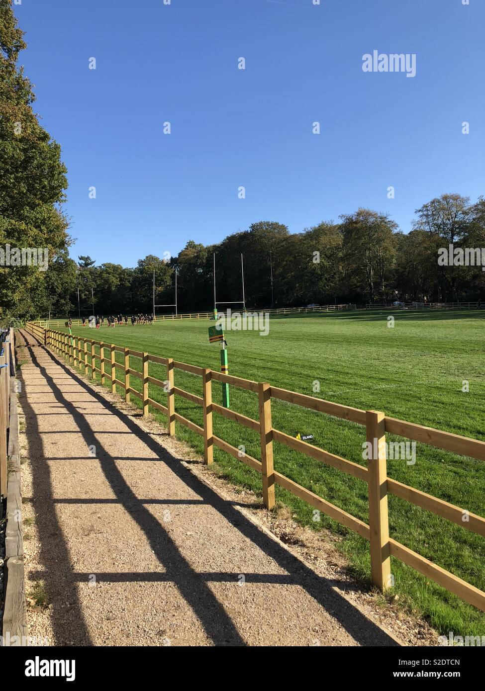 Bracknell rugby club sunshine Stock Photo