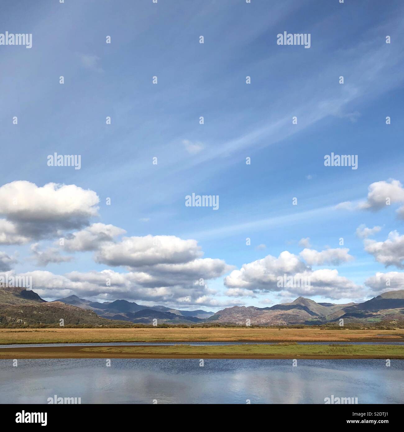 Snowdonia National Park. - Smartphone Captured Stock Image