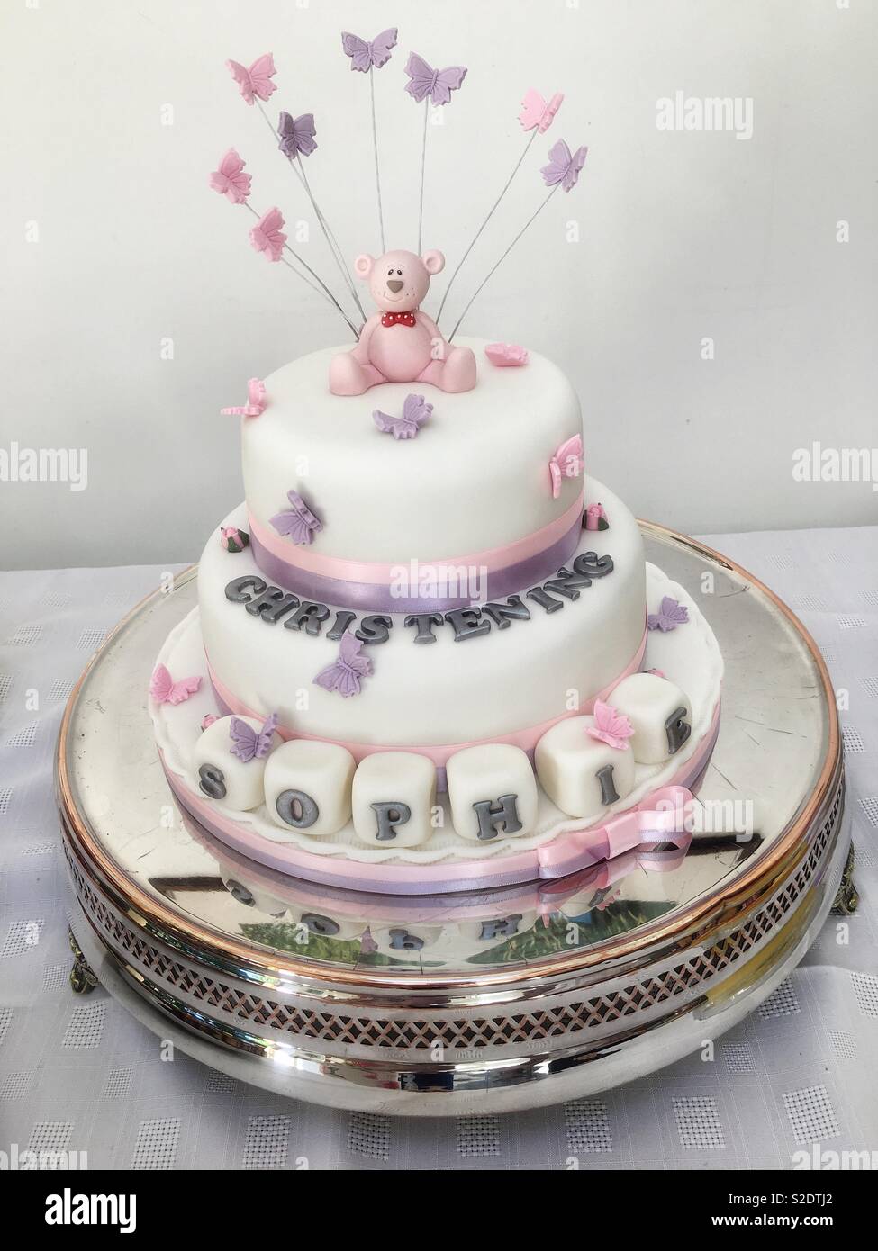 Christening Cake High Resolution Stock Photography And Images Alamy