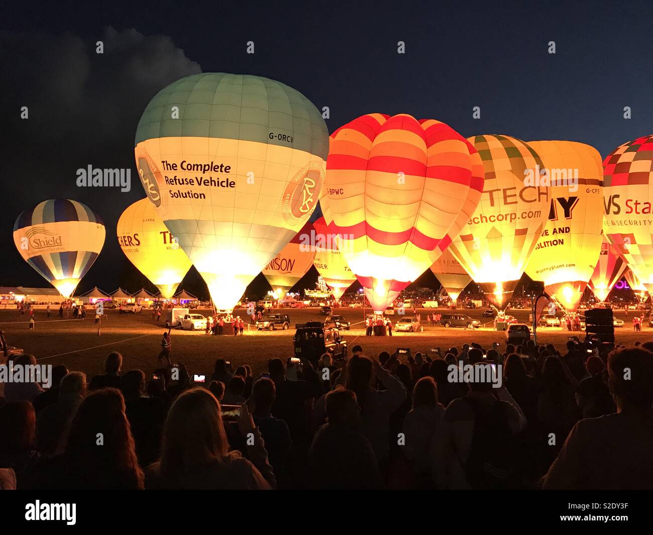 Bristol balloon festival Stock Photo Alamy