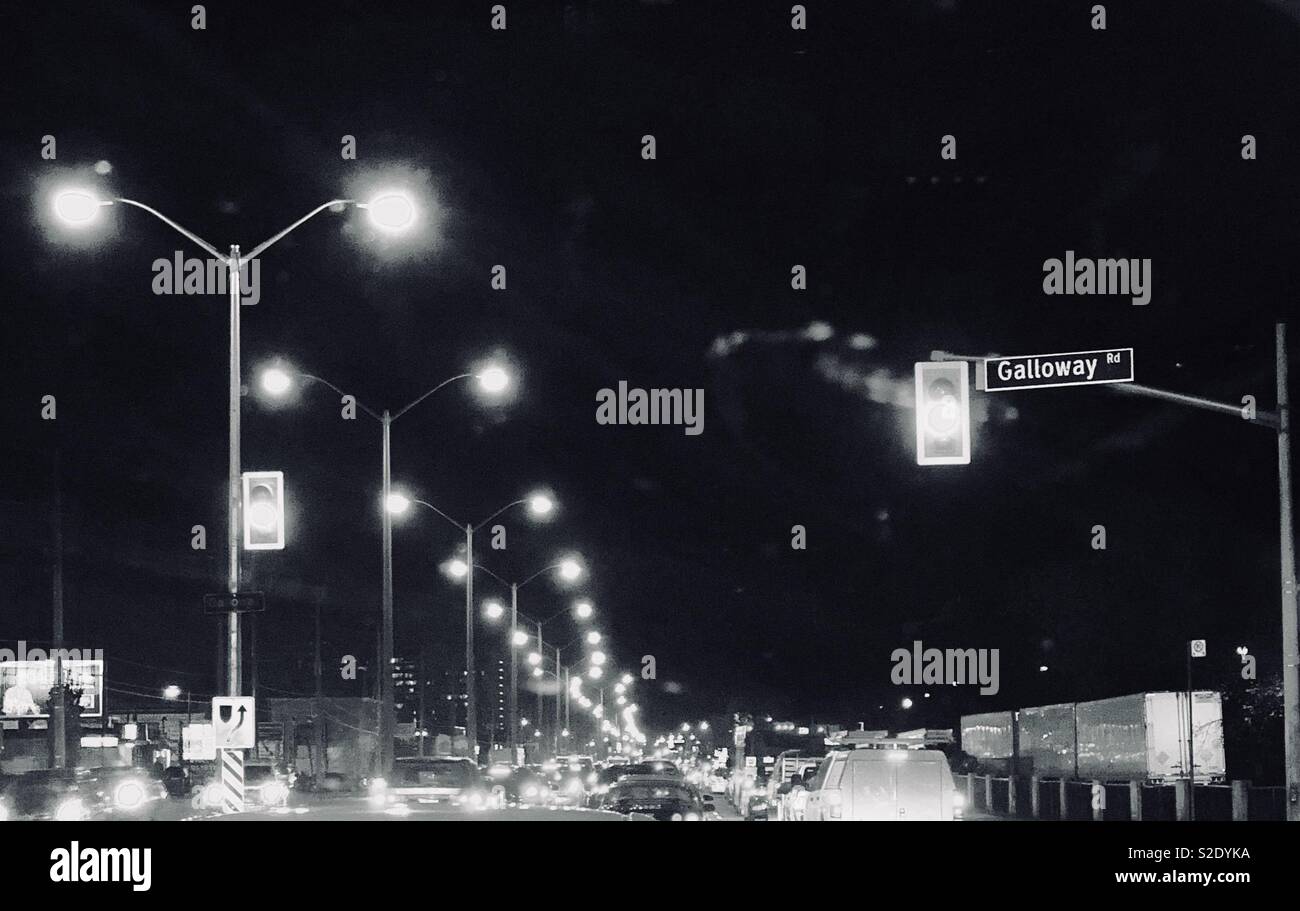 City lights Stock Photo