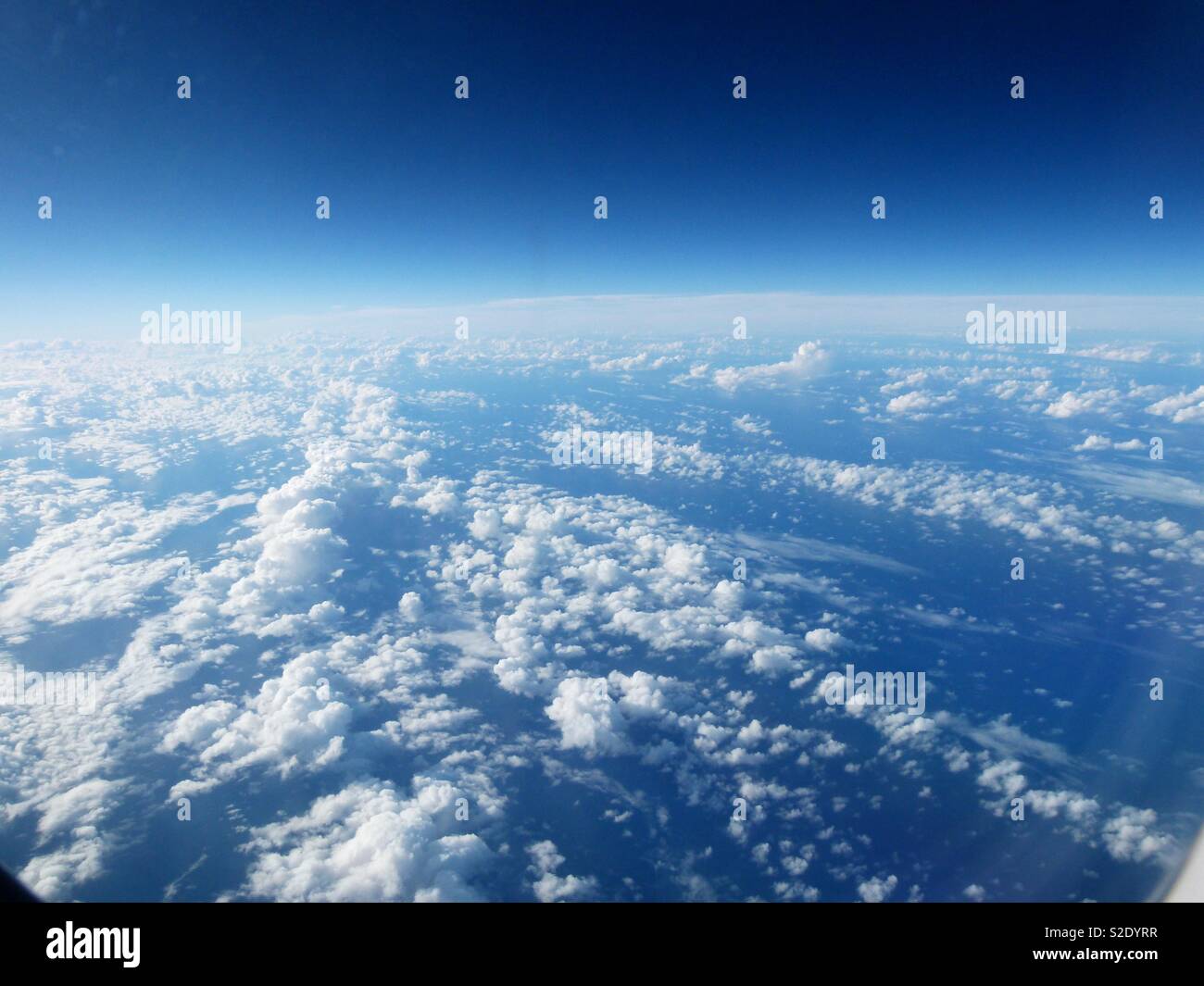 View From A Plane Stock Photo Alamy