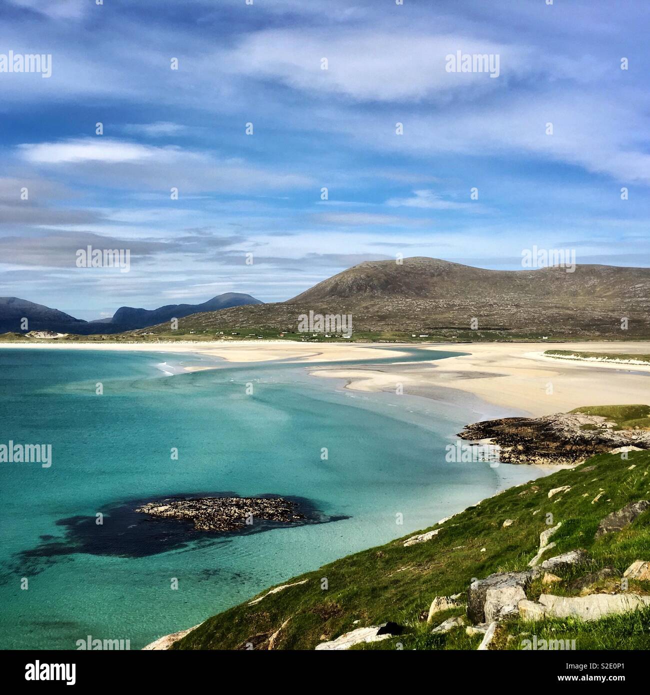 Luskentyre Beach, Isle of Harris Stock Photo Alamy